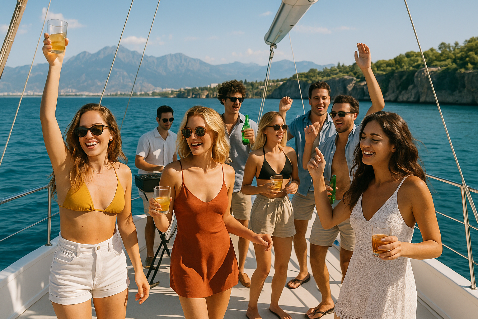 An Unforgettable Yacht Party Experience in Antalya