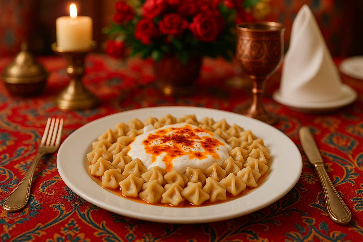 An Essential Delight at Kayseri Weddings: Kayseri Manti