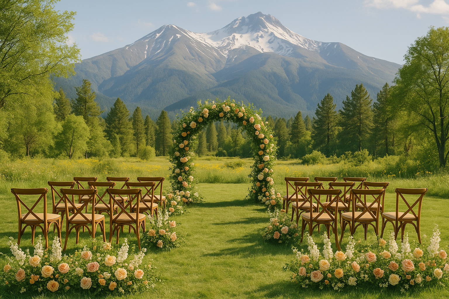 An Unforgettable Outdoor Wedding Experience in Kayseri